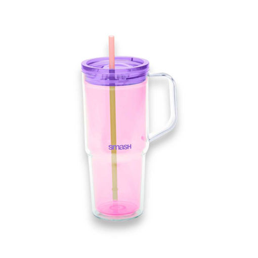 Picture of SMASH NEON MEGA TUMBLER 950ML PINK